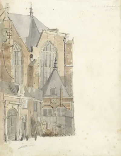 De Oude Kerk Te Amsterdam