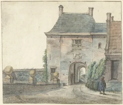 De Poort Van Het Kasteel Van Heemstede