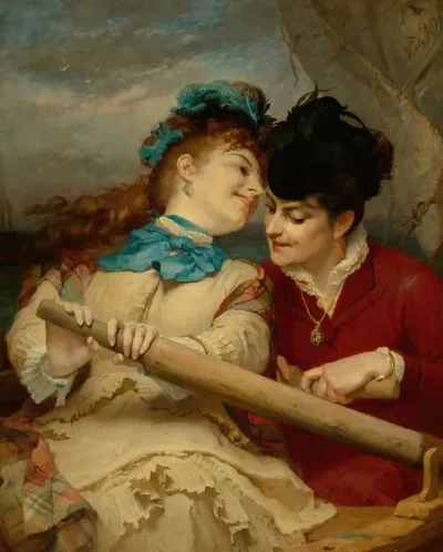 De Quoi Parlent Les Jeunes Filles Concerning What The Young Women Are Talking About