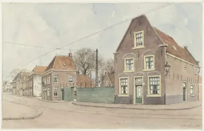 De Raaks Tussen De Jacobstraat En De Gedempte Oude Gracht Te Haarlem