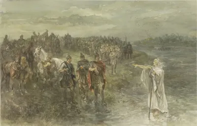 De Romeinse Veldheer Drusus En De Germaanse Wichelaar