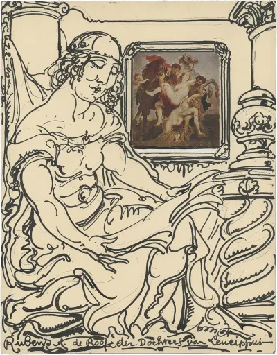 De Roof Der Dochters Van Leucippus Rubens