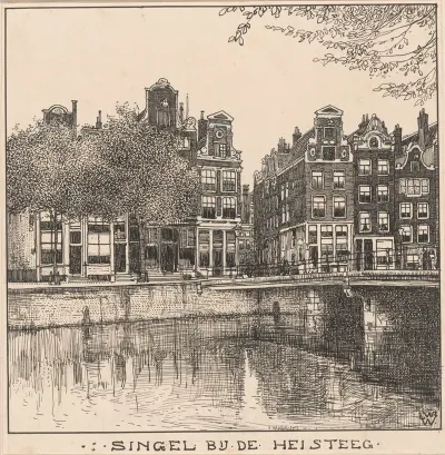 De Singel Bij De Heisteeg Te Amsterdam