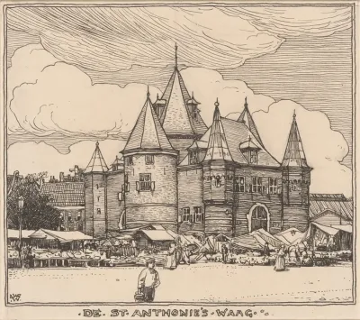 De St Anthonies Waag Te Amsterdam