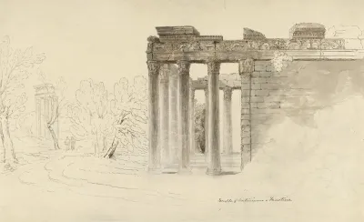 De Tempel Van Antoninus En Faustina Te Rome