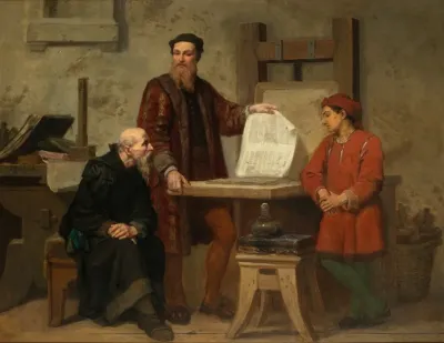 De Uitvinding Van De Boekdrukkunst