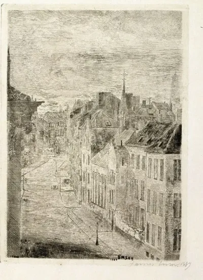 De Van Iseghemlaan In Oostende