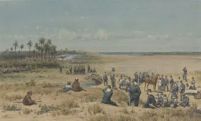 De Verovering Van Toemoelit Tijdens De Expeditie Van Samalangan 26 Augustus 1877