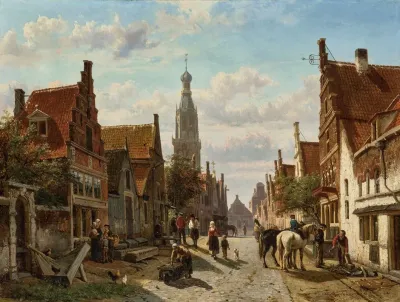 De Vijzelstraat Te Enkhuizen