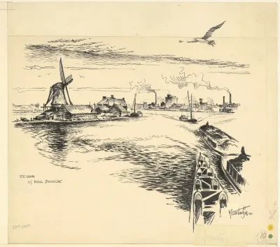 De Zaan Bij Koog Aan De Zaan Zaandijk