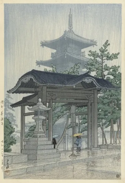 De Zensetsu Tempel In Sanshu
