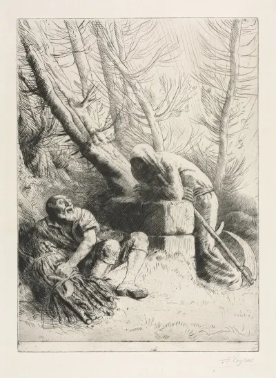Death And The Woodcutter