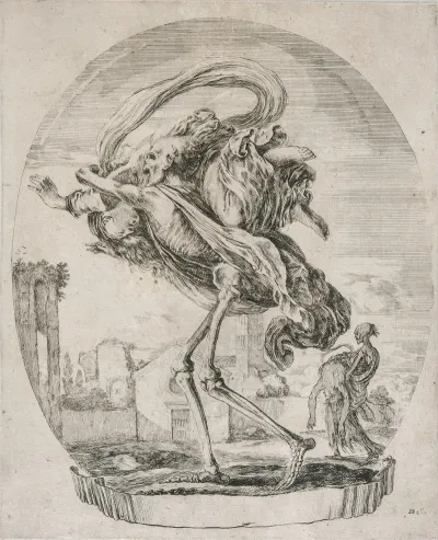 Death Carrying Off A Young Woman