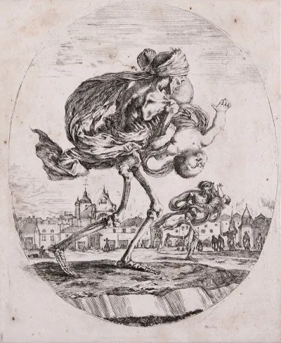 Death Carrying Off An Infant