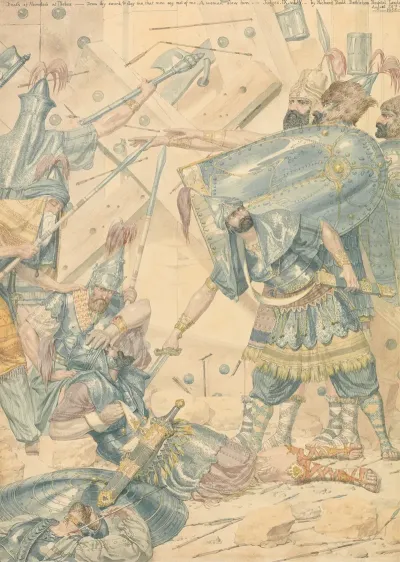 Death Of Abimelech At Thebez