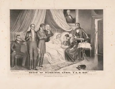 Death Of Death Of Harrison April 4 1841
