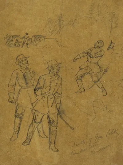 Death Of Gen Polk Pine Mountain Kennesaw