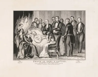 Death Of General Zachary Taylor