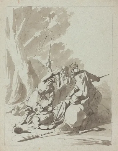 Death Of Jaunutis Son Of Gediminas