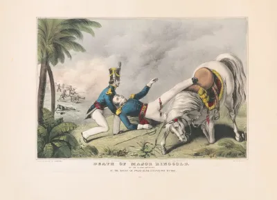 Death Of Major Ringgold Of The Flying Artillery