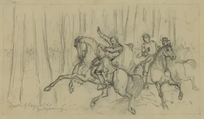 Death Of Reynolds Gettysburg 2