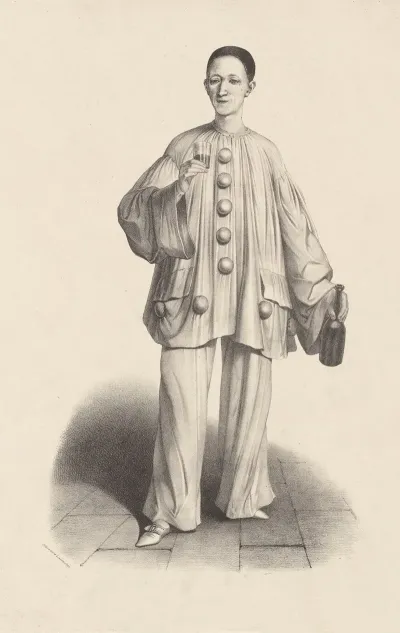 Debureau I E Jean Gaspard Deburau As Pierrot