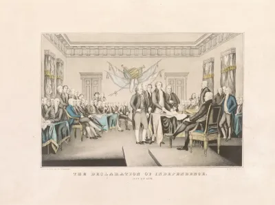 Declaration Of Independence July 4th 1776