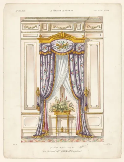 Decor De Croisee Louis Xvi