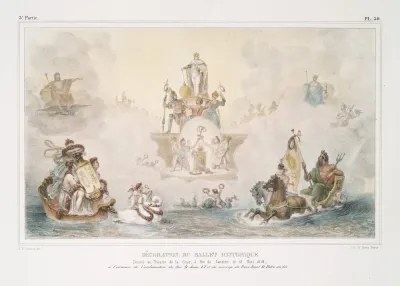 Decoration Du Ballet Historique
