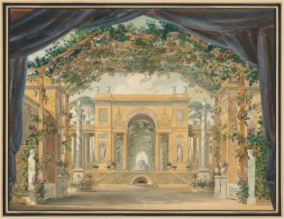 Decoration Executed For The Birthday Of His Majesty The King Of Westphalia
