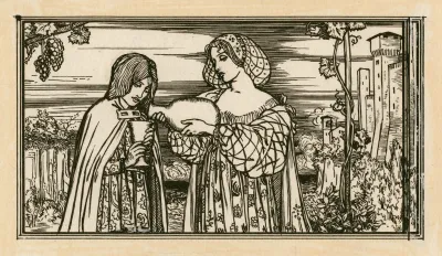 Decorative Head Piece To Page 78 Of Bells Edition Of The Tempest