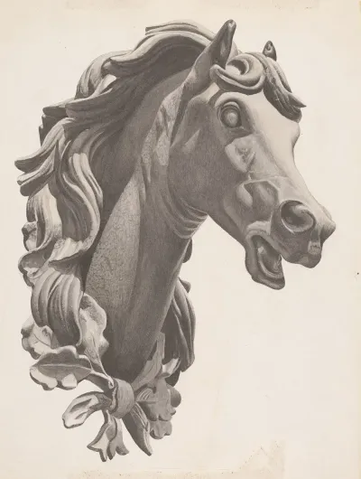Decorative Horses Head