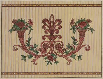 Decorative Panel From Rail Car Interior 6