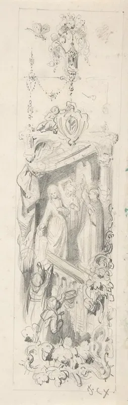 Decorative Study Of A Play