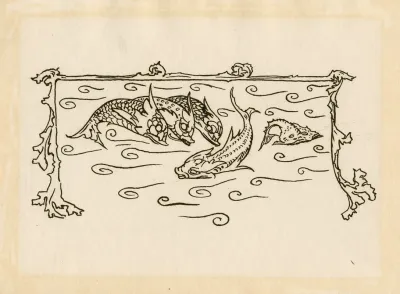Decorative Tail Piece To Page 46 Of Bells Edition Of The Tempest