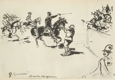 Defile Du 14 Juillet 1919 General Gouraud Saluant Les Alsaciennes