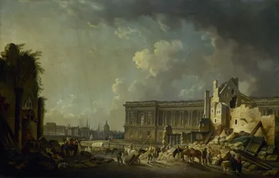 Degagement De La Colonnade Du Louvre 2