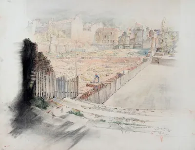 Degagement De La Seconde Partie Des Arenes De La Rue Monge