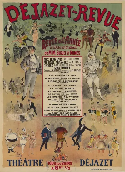 Dejazet Revue Revue De Lannee Theatre Dejazet