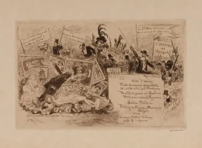 Dejeuner Mariani Le 30 Avril 1909