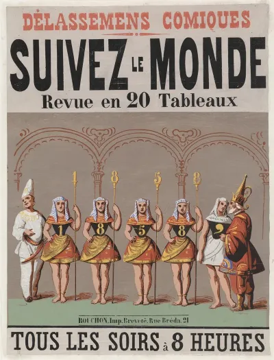 Delassemens Comiques Suivez Le Monde Revue En 20 Tableaux