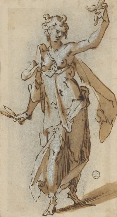Delilah Mit Den Locken Des Samson