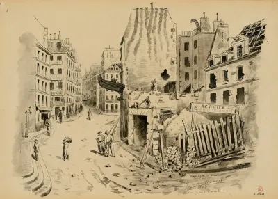 Demolition De La Rue Du Four 2