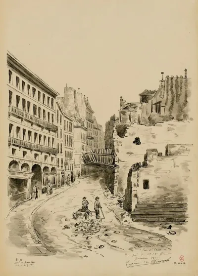 Demolition De La Rue Du Four