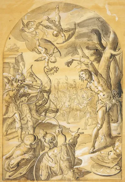 Den Hellige Sebastians Martyrium