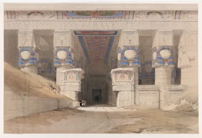 Dendera Dandara Dec 7th 1838