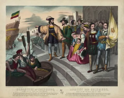 Departure Of Columbus