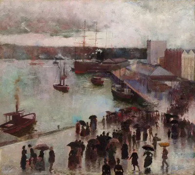 Departure Of The Orientcircular Quay