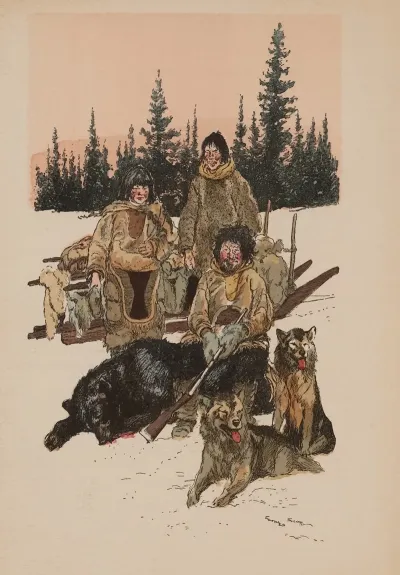 Depliant Publicitaire Pour La Maison Revillon Freres Pelleteries Et Fourrures 81 Rue De Rivoli
