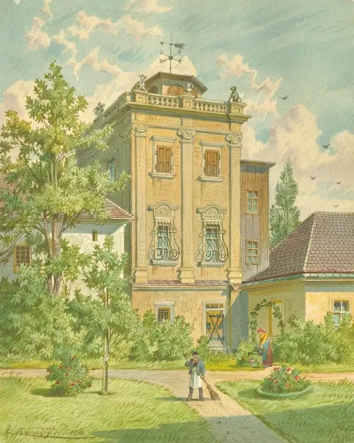 Der Alte Hundsturm Im 5 Wiener Gemeindebezirk